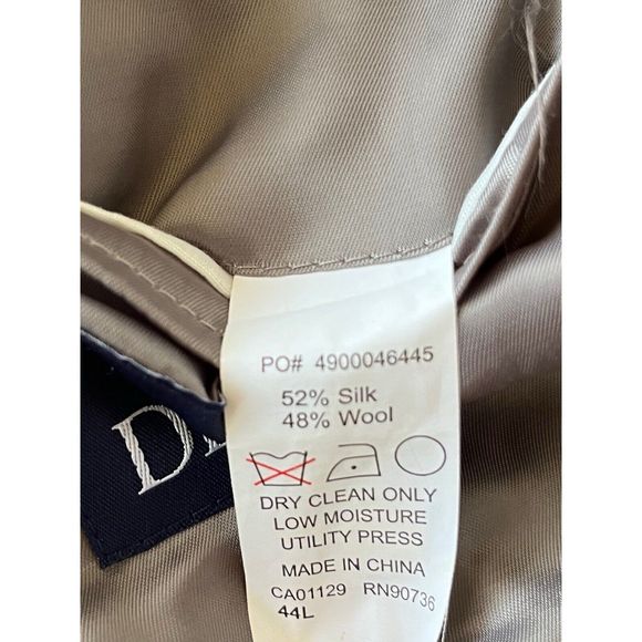 Ralph Lauren Men’s Wool Silk Single-Breasted Button Blazer Size 44 L - Picture 5 of 12